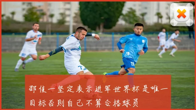邵佳一坚定表示进军世界杯是唯一目标否则自己不算合格球员